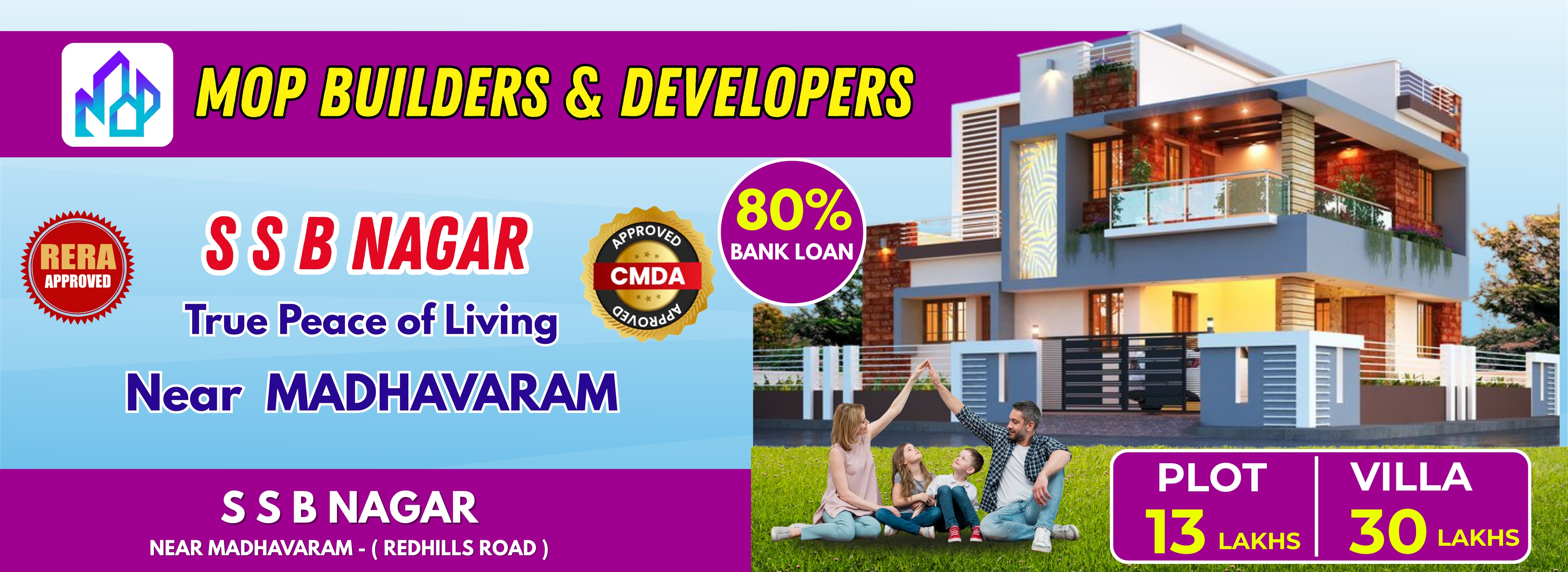 gated community plots in Redhills